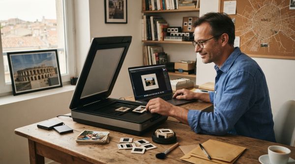 Guide pratique pour scanner vos photos et diapositives à Nîmes