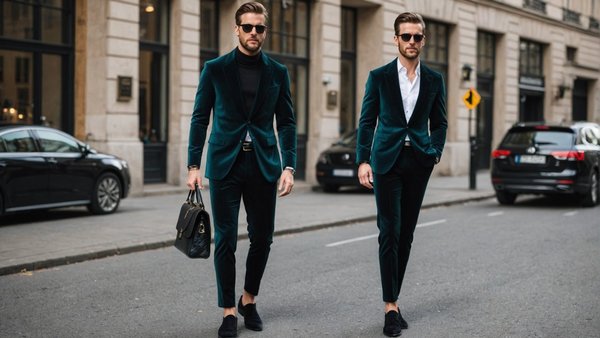 Comment styliser des pantalons en velours pour un look de soirée raffiné?